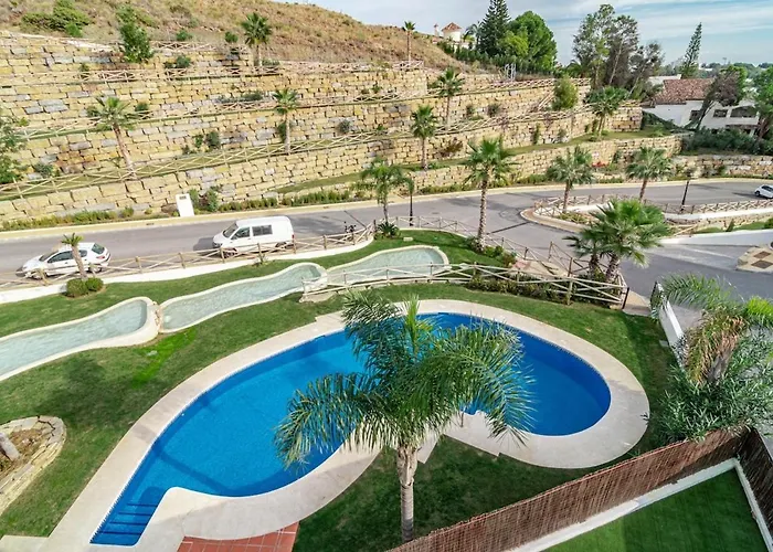 Pa18- Stunning Flat Gym Indoor And Outdoor Pool *