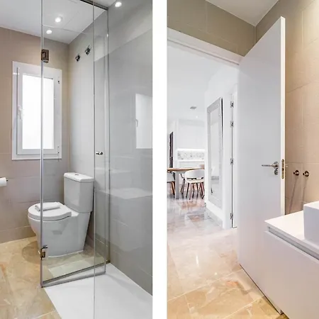 Pa18- Stunning Flat, Gym, Indoor&outdoor Pool *