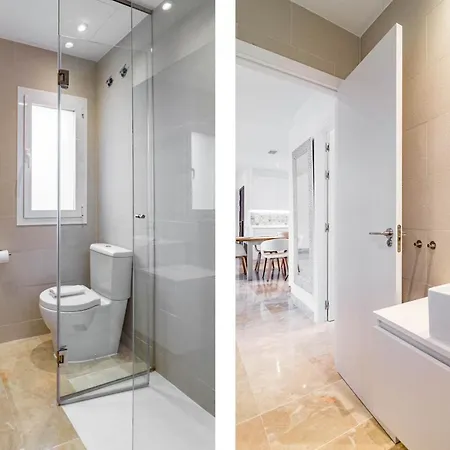 Pa18- Stunning Flat, Gym, Indoor And Outdoor Pool Apartment