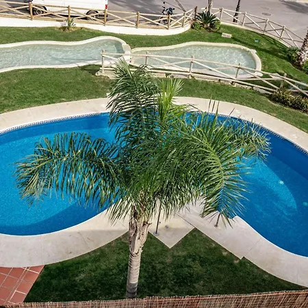Pa18- Stunning Flat, Gym, Indoor And Outdoor Pool Эстепона