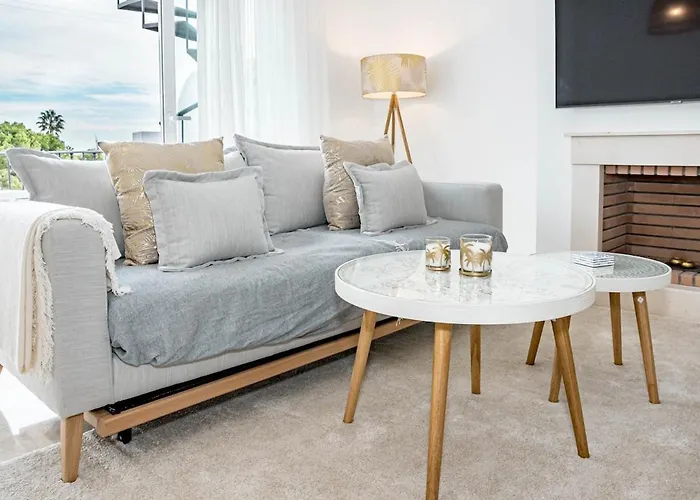 Pa18- Stunning Flat Gym Indoor And Outdoor Pool Εστεπόνα