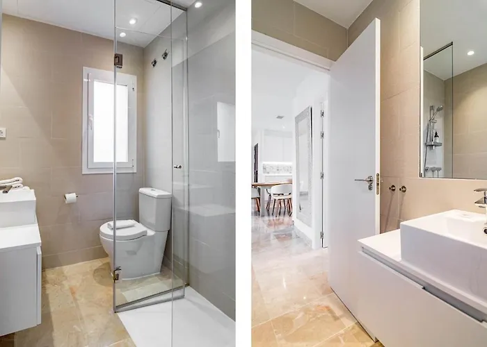 Pa18- Stunning Flat Gym Indoor And Outdoor Pool *